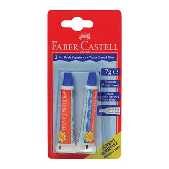 Faber Castell Solvent İçermeyen Sıvı Yapıştırıcı 2'li