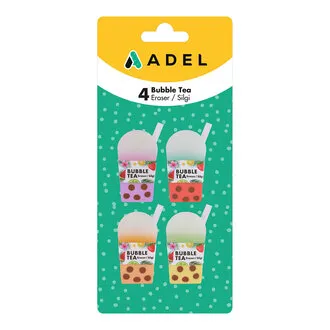 Adel Blister Bubble-Tea Silgi 4'lü
