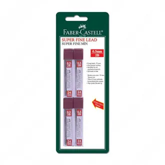 Faber Castell 4Polymer Fine Min 0.5 Mm 2B ( 75Mm )