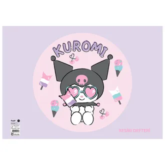 Samrio License Karton Kapak Spiralli Resim Defteri