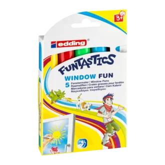 Edding Funtastics 5'li Cam Kalemi Seti