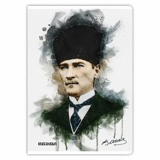 Meteksan Atatürk Baskılı A4 100 Yp Kareli Pp Defter