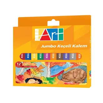 Kulinart Jumbo Keçeli Kalem 12'li