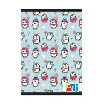 Kulinart Kk Tel Dikişli Desenli Defter A5 80 Yaprak Çizgili