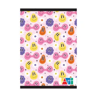 Kulinart Kk Tel Dikişli Desenli Defter A5 60 Yaprak Çizgili