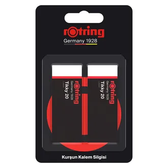 Rotring Tikky Kurşun Uçlu Kalem Silgisi, 2'li, Büyük boy