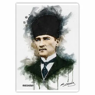 Meteksan Atatürk Baskılı A4 100 Yp Çizgili Pp Defter