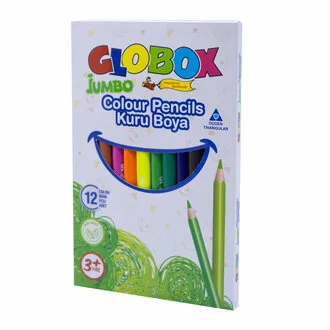 Globox Jumbo Kuru Boya 12'li