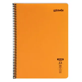 Mynote Plus Neon Defter A4 80 Yaprak Kareli