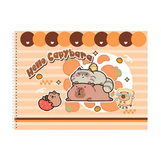 Mynote Capybara Boyama Kitabı 48 Yaprak