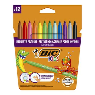 Bic Kid Couleur Keçeli Boya Kalemi 12'li