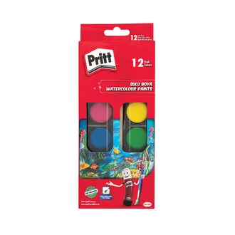 Pritt 12'li Suluboya - Büyük Tablet