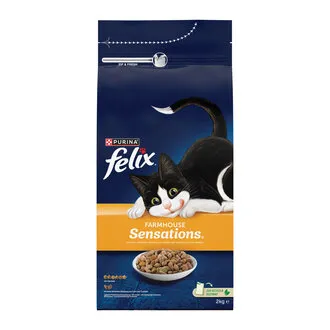 Felix Tavuk ve Hindili Kedi Maması 2 Kg