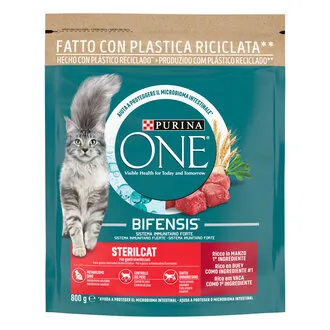 Purina One Steril Kedi Sığır Etli 800 G