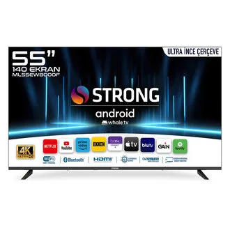 Strong ML55EW8000F 55" 140 Ekran 4K Ultra HD Android Tv