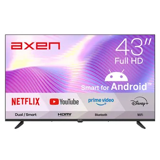 Axen AX43FPRL-A14S 43" FHD Smart Android Led Tv