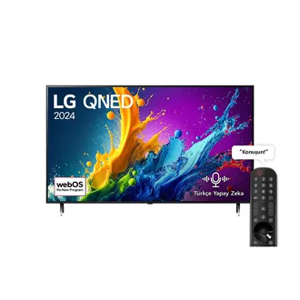 LG 65QNED80T6A 4K UHD 165 Ekran Webos Smart QNED TV