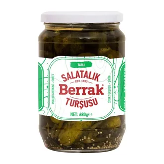 Berrak Tatlı Salatalık Turşusu 680 G