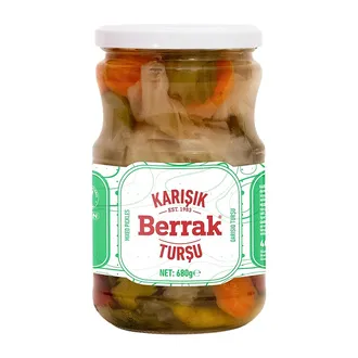 Berrak Karışık Turşu 680 G