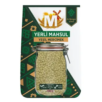 Migros Yerli Yeşil Mercimek 1 Kg