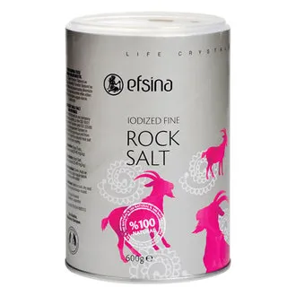 Efsina Kaya Tuzu Silindir Kutu 600 G