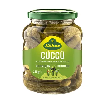 Kühne Cüccü Kornişon Turşusu 340 G