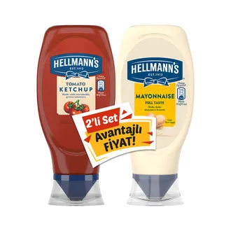 Hellmann's İkili Set Ketçap 460 G + Mayonez 385 G