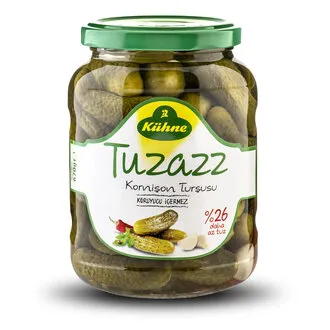 Kühne Az Tuzlu Kornişon Turşu 670 G