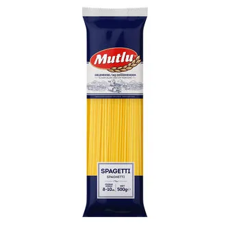 Mutlu Spaghettı Makarna 500 G