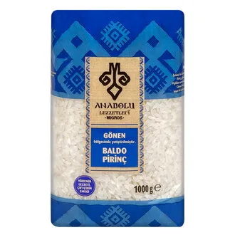 Anadolu Lezzetleri Gönen Baldo Pirinç 1 Kg