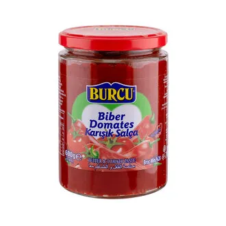 Burcu Biber Domates Salçası 600 G