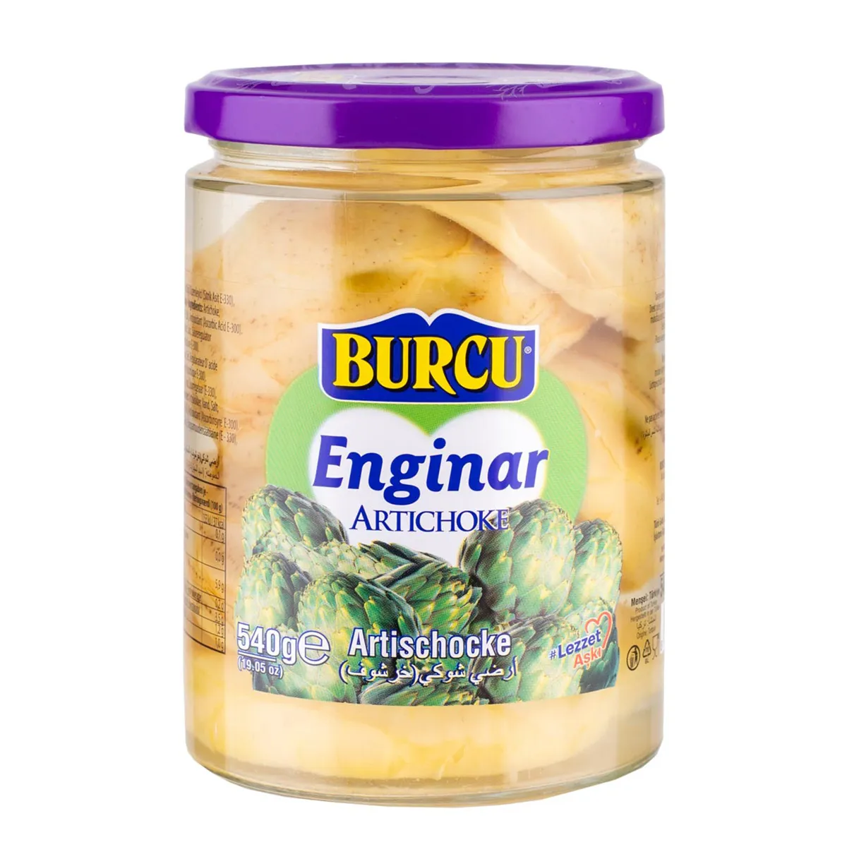 Burcu Enginar Konservesi Cam 540 G