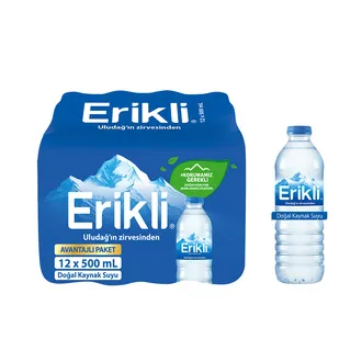 Erikli Su 12 x 500 Ml