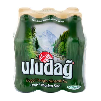 Uludağ Doğal Maden Suyu 6X200 Ml