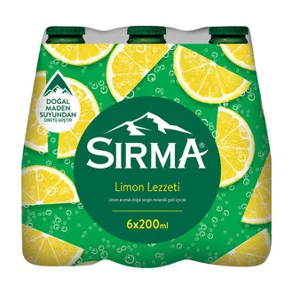 Sırma C+ Limon Aromalı 6 x 200 Ml