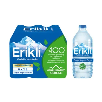 Erikli Su 6 x 1 L