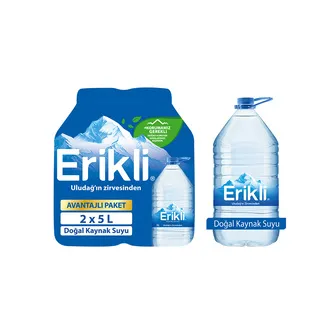 Erikli Su Avantajlı Paket 2 x 5 L