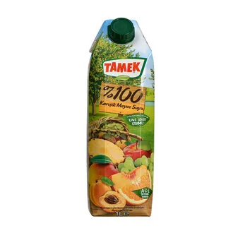 Tamek %100 Karışık Meyve Suyu 1 Lt