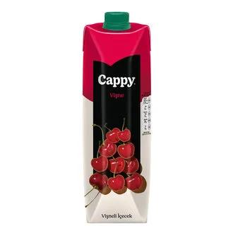 Cappy Vişneli İçecek Karton Kutu 1 L