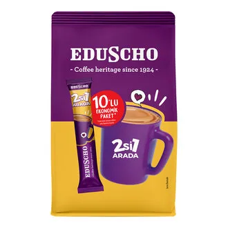 Eduscho 2si 1 Arada Kahve Paket 10 x 11 G
