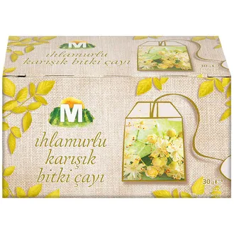 Migros Ihlamurlu Karışık Bitki Çayı 20'li 30 G