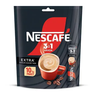 Nescafé 3ü1 Arada Extra Paket 10 x 16.5 G