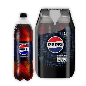 Pepsi Zero Sugar Kola 4 x 1 L
