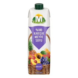 Migros %100 Karışık Meyve Suyu 1 L