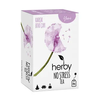 Herby No Stress Tea Karışık Bitki Çayı 20'li 30 G