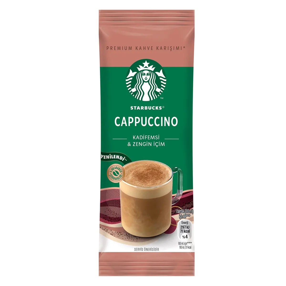 Starbucks Cappuccino Premium Kahve Karışımı 18 G