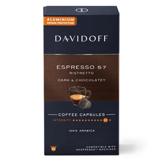 Davidoff Espresso 57 Ristretto Kapsül Kahve 10'lu 55 G