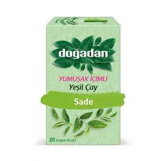 Doğadan Yeşil Çay Yumuşak İçimli 20'li 22 G