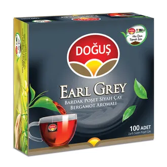 Doğuş Earl Grey Bardak Poşet Çay 100'lü 200 G