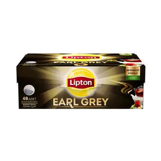 Lipton Earl Grey Demlik Poşet Çay 48'li 153 G